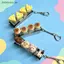 # HB # Dễ Thương Kawaii 4 Chìa Khóa Cơ Móc Khóa Hoạt Hình Thực Phẩm Thiết Kế Động Vật Có Thể Bấm Đồ Chơi Quà Tặng Cho Trẻ Em.