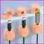 Kẹp cáp từ tính Dây tổ chức Cáp sạc Kẹp cáp 6X Cáp tổ chức Quản lý cáp dính lyuvn từ tính