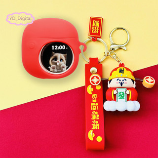 Ốp Tai Nghe Cho Edifier JoyBuds Tai Nghe Vỏ Silicon Tai Nghe Chống Sốc Chống Thấm Nước Mềm Bảo Vệ Tai Nghe Bao withe Mặt Dây Chuyền