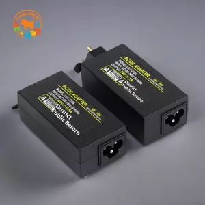 CANAMEK 1 Máy Tính Để Bàn POE Kim Phun Nguồn Ethernet Adapter Giám Sát Quan Sát Cho IP Camera Nguồn Điện 24V 1A 48V 0.5A 24W CSF
