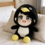 Anime Hình Chim Cánh Cụt Guguga Đồ Chơi Sang Trọng Hoạt Hình Búp Bê Sang Trọng Kawaii Đệm Trang Trí Giáng Sinh Đồ Chơi Trẻ Em Quà Tặng