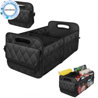 Ulovebsby Car Trunk Storage Organizer cho SUV 6 Nhà thơ rộng rãi Thích hợp để mua sắm Dã ngoại gia đình và sử dụng hàng ngày VN