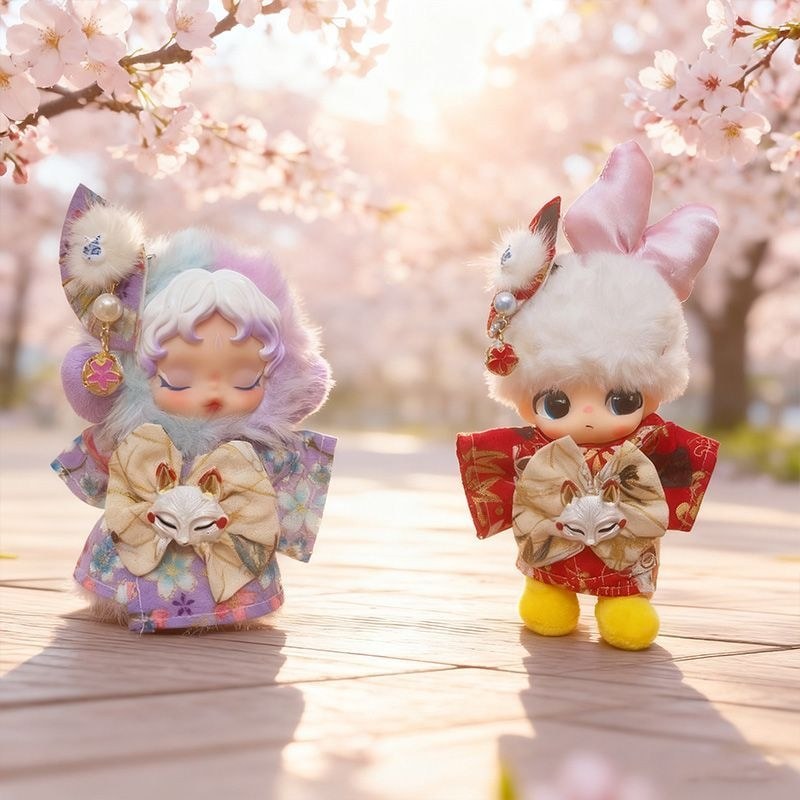 Chỉ Quần Áo Cho Bé Thích Hợp sp Quần Áo Cho Bé Kimono Koori Garden Series 3.0 Quần Áo Vinyl Trang Phục Bộ Búp Bê 6.18