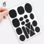 1 Bộ Miếng Dán Sửa Chữa Quần Áo Tự Dính Các Loại Hình Đa Năng Bền Vải Cố Định Cho Xuống Jaets Và May Mặc Mới