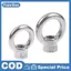 Thép không gỉ 304 Đai ốc mắt Nhật Bản M6 M8 M10 M12 M16 Nhẫn nâng phần cứng hàng hải Giàn khoan công nghiệp