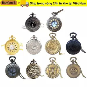 Túi BAMBOOB dành cho nữ có vòng cổ Đồng hồ bỏ túi cổ điển