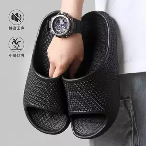 Dép xỏ ngón đế dày EVA Nam Nữ Nhà Phòng tắm Dép chống trượt Hộ gia đình 3D Màu xanh lá cây Flip-Flops Đọc
