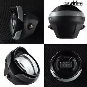 NEWIDEA Đèn pha xe đạp điện Công cụ thực tế 3 dây Đèn LED chiếu sáng