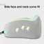 Bộ nhớ Massage du lịch Gối hình chữ U bằng vải Cotton Bảo quản di động mềm Ne Hỗ trợ Bảo vệ Gối máy bay có thể giặt được Có thể tháo rời Chăm sóc cột sống cổ tử cung