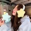 Bịt Tai Ngôi Sao Dễ Thương Lông Tơ Sang Trọng Ngoài Trời Ấm Áp Chống Gió Bịt Tai Kawaii Ngọt Ngào Đi Xe Đạp Tai Mùa Đông Ấm Áp Phụ Kiện Ngoài Trời