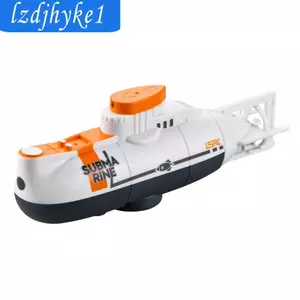 Tàu ngầm RC Mini dưới nước 0,1m / s Thuyền mô phỏng tốc độ Quà tặng 6 kênh