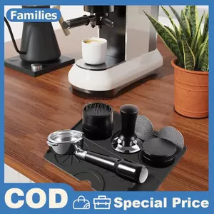 Thảm Tamping Espresso, Thảm Tamper Cà Phê Silicon, Trạm Tamping Espresso Chống Trơn Trượt Espresso Phụ Kiện Cà Phê Pad