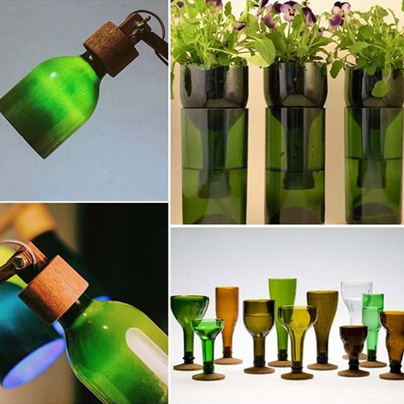 GOAY Máy cắt chai thủy tinh đa năng Thủ công Tái chế DIY Dụng cụ cắt VN