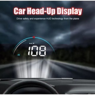 HUD M8 Thiết Bị Hiển Thị Thông Tin Trên Kính Lái Cổng OBD2 - Lái Xe An Toàn