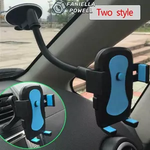 Giá đỡ điện thoại di động FANIELLAPOWELL Hữu ích Lắp đặt dễ dàng 360° Giá đỡ điện thoại ô tô