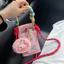 Hàng sẵn có Lưới điện thoại di động Túi đựng đồ cầm tay Túi đựng tai nghe Mini đi lại Túi đựng tai nghe nhỏ Túi đựng kính di động