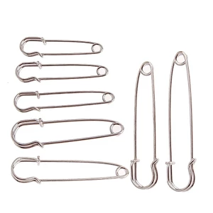 10 Kim băng bằng thép không gỉ màu bạc kích thước lớn an toàn diy
