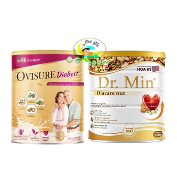 Sữa hạt tiểu đường Ovisure diabest sữa cho người tiểu đường