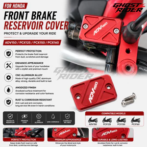CHO XE HONDA ADV150 PCX125 PCX150 PCX160 Phanh Trước Chất Lỏng Chứa Nắp Xi Lanh Chủ Nắp Cốc Dầu Phụ Kiện CNC