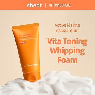 [SUNGBOON EDITOR] Sữa rửa mặt tạo bọt Astaxanthin Active Marine Vita 120g