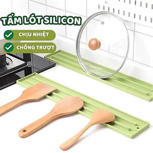 Tấm Lót Silicon Chống Trượt Đặt Vung Nồi GADI - Chịu Nhiệt Tốt, Dễ Vệ Sinh, Đa Năng