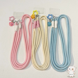 【Chamvn】Dây đeo điện thoại dễ thương hình ngôi sao năm cánh Dopamine dây đeo điện thoại chắc chắn và bền bỉ