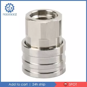Đầu nối tháo nhanh 1 / 4 Thép không gỉ chắc chắn cho ống nối dài