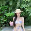 🔥có hàng sẵn🔥nón cói mũ rộng vành sành điệu Cổ Điển Retro Flat Top Màu Be Ruy Băng Ren Khâu Pháp Flat Vành Mũ Che Nắng Mũ Rơm Tinh Tế Đơn Giản Nón C