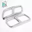 Thép không gỉ Phía Sau Kép Ống Hút Ống Viền Đuôi Họng Khung Cho X204 W218 2012-17