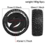 4 Lốp xe RC Drift 75mm 1 / 10, Cao su có độ bám cao cho HSP 94122 Tamiya XV01 TT02 HPI Kyosho CS D4, Trôi trên đường hoàn hảo