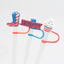 Hoạt Hình Sáng Tạo Mũ Rơm Chống Bụi Thích Hợp Cho Ống Hút 10 Mm Chống Bụi Bao Tiệc Ngày Lễ Có Thể Tái Sử Dụng Ống Hút ULN