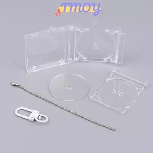 TMOY Mini NFC Chức Năng Đĩa CD Ốp Lưng Móc Chìa Khóa Ngoại ViMemorative Album Chìa Khóa Cho DIY Bapa Mặt Dây Chuyền TMOY