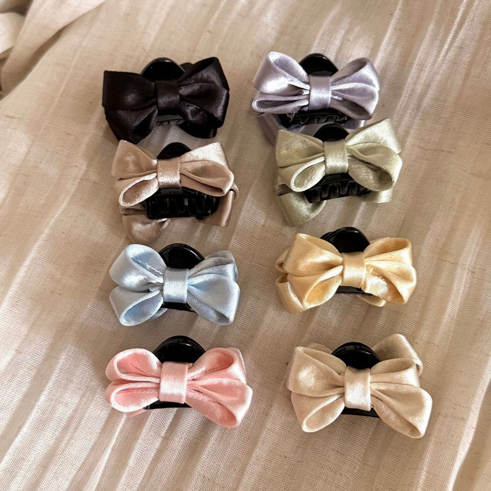 Hululu / Pháp Satin Nơ Lấy Kẹp Tóc Công Chúa Lấy Nổ Kẹp Tóc Cao Cấp Kẹp Tóc Gãy Sắp Xếp Tóc Bên Kẹp Mũ Đội Đầu