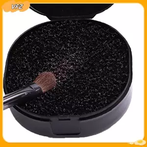 VFZ Cọ Trang Điểm Bụi Bọt Biển Tẩy Màu Tắt Bàn Chải Trang Điểm Làm Sạch Hộp Bột Bàn Chải Rửa Mỹ Phẩm Sạch Bộ Dụng Cụ Louislifecool