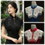 Khăn choàng sườn xám PYCOU, Khăn choàng tua rua nước phong cách Polyester, Phong cách thanh lịch Retro Tua Rua ăn trộm tiệc