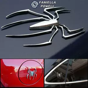 FANIELLAPOWELL Hình Nhện Quốc Huy Đa Năng Bạc / Vàng Kim Loại Chrome