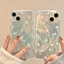 Vỏ cây hoa Tulip cho Infinix Hot 60 Pro Plus 70 Note 60 50s 50 40 Smart 9 20 GT 30 50 Tecno Camon 40 Pro Vỏ điện thoại di động Acrylic cứng Kết cấu lông vũ chống sốc