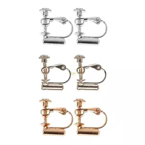 Flgo Clip-on Bông Tai Phát Hiện Thành Phần Vít Lưng Xuyên Bông Tai Chuyển Đổi