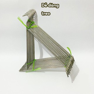 Móc treo lồng chim inox không gỉ thiết kế chữ A chắc chắn