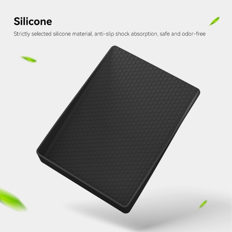 Custom Fit Silicone Storage Tray Not Slip Organizers Easy Clean for Vehicle Jimn