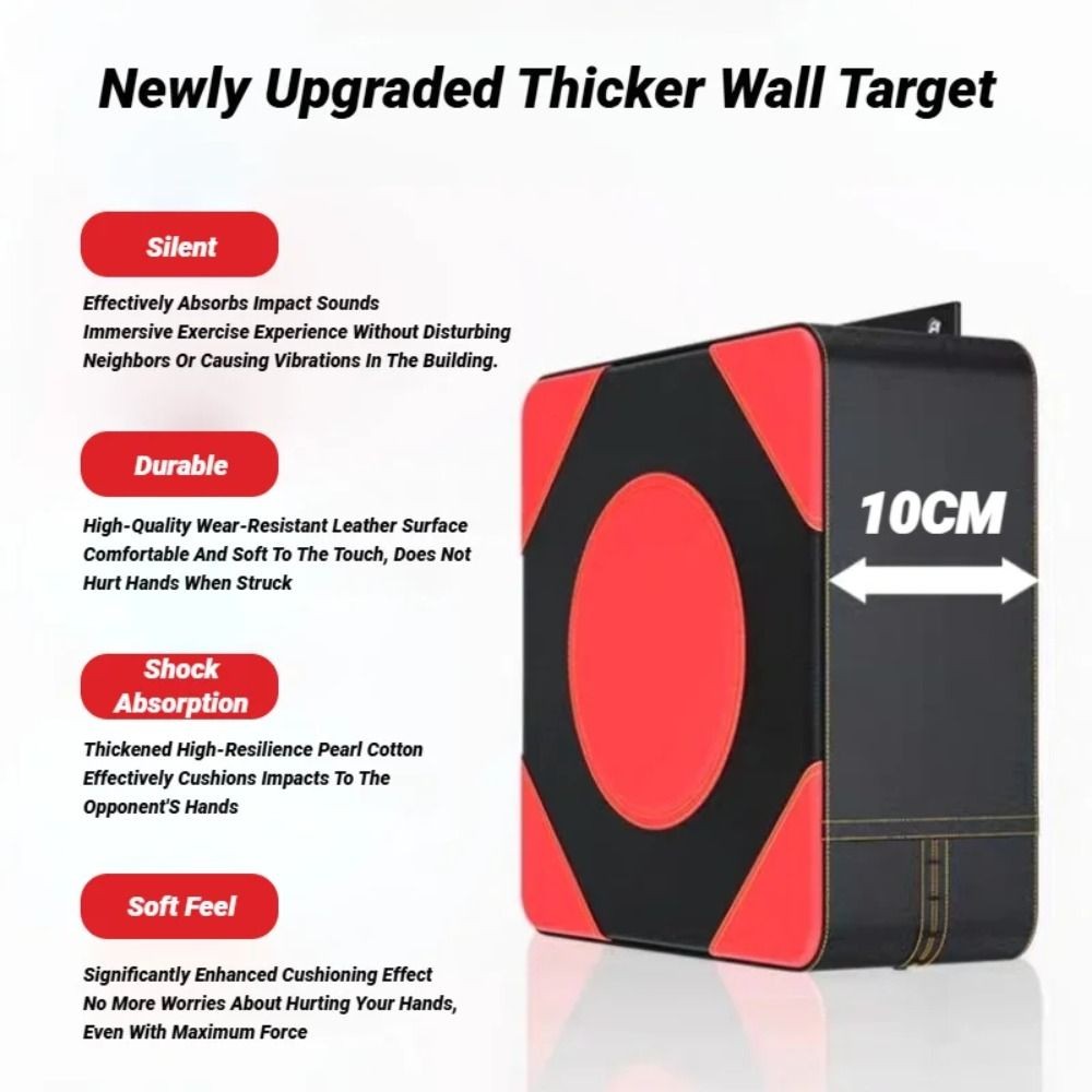 Tấm lót đấm bốc treo tường và mục tiêu tập luyện taekwondo chống sốc, thiết bị tập luyện đa năng