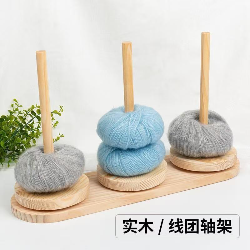 Handmade Tự Làm Vòng Bi Xoay Phong Cách Mới Vòng Bi Xoay Dệt Tay Gỗ Chắc Chắn Cáp Tổ Chức Hướng Dẫn Sử Dụng Chủ Đề Đan Nhóm Trục Khung Đế BGJA