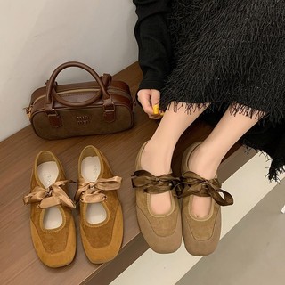 Giày cao gót mũi vuông Giày cao gót nữ có dây buộc thoải mái