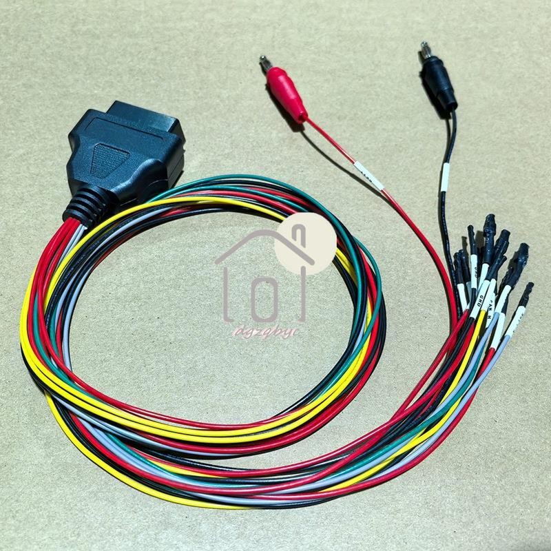 Công tắc 12V Bộ chuyển đổi chẩn đoán OBD2 Cáp đột phá Tricore ECU Pinout