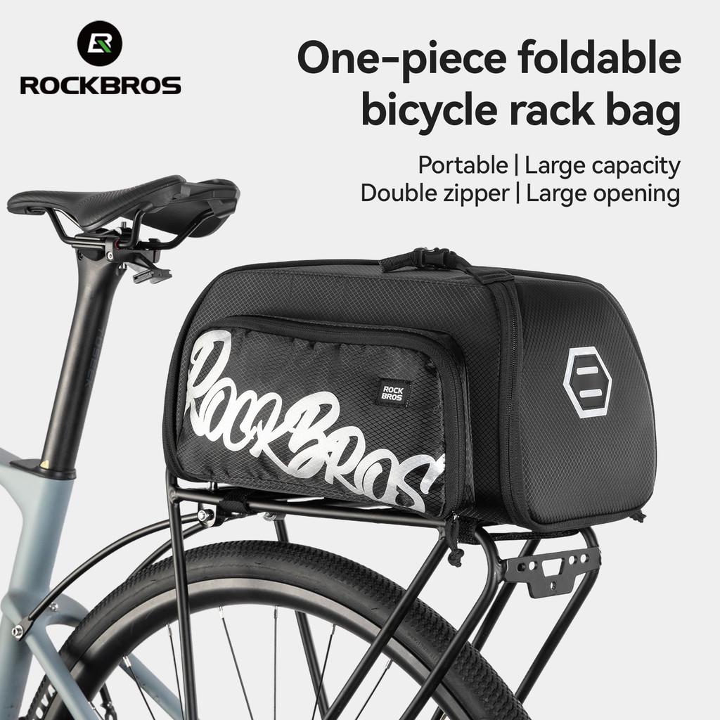 Túi Đựng Xe Đạp Rockbros 11.6L, Điều Chỉnh & Gập Lại Được, Phù Hợp Cho MTB Và Xe Đạp Đường Bộ