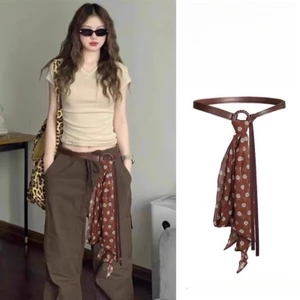 Khăn Lụa Thắt Lưng Phong Cách Mỹ, Phụ Kiên Thời Trang Cho Nữ