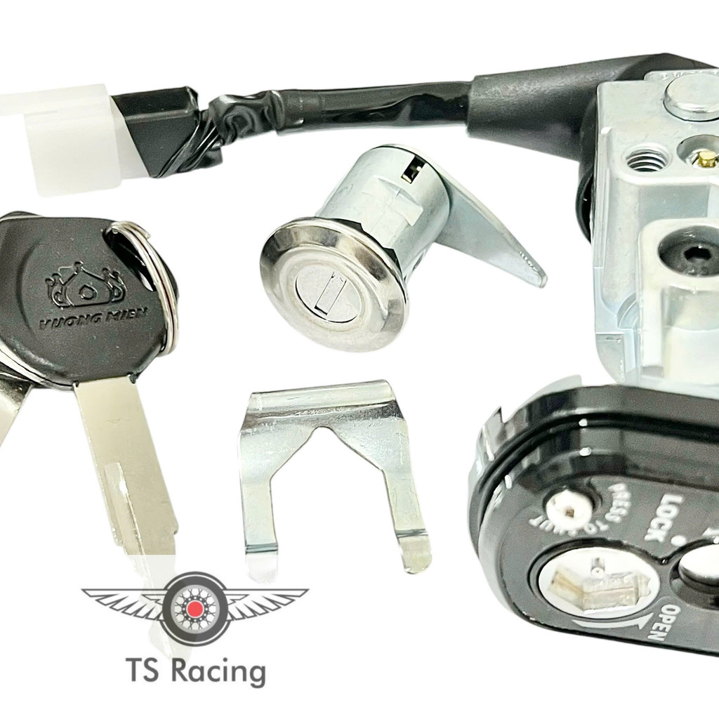 Bộ ổ khoá trước sau wave rsx 110 2014 vương niệm