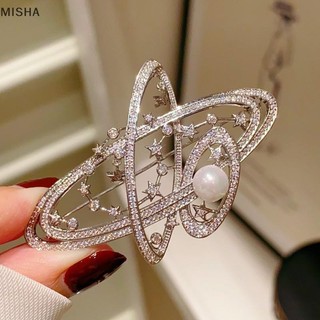 Misa Ngọc Trai Thanh Lịch Hoa Trâm Pin Huy Hiệu Cho Nữ Bé Gái Thời Trang Trang Trang Trí Trang Sức Quà Tặng