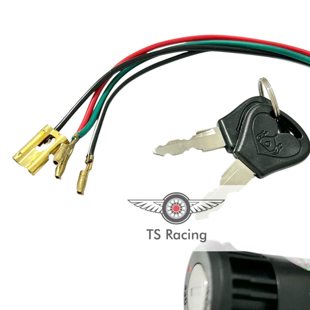Bộ ổ khoá trước sau xe win 100 - xe win vương niệm