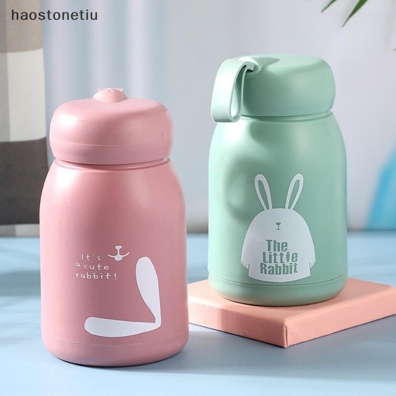 NS 320ml Cốc Dễ Thương Cốc Giữ Nhiệt Di Động Bằng Thép Không Gỉ Cách Nhiệt Bình Nước Chân Không Cho Bé Gái Kid NS